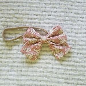 Large Floral Bow